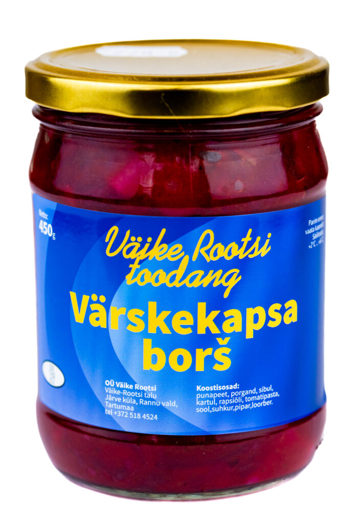 Värskekapsa borš 450g - Taluturg